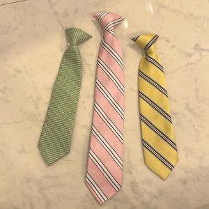 4 kids clip-on ties